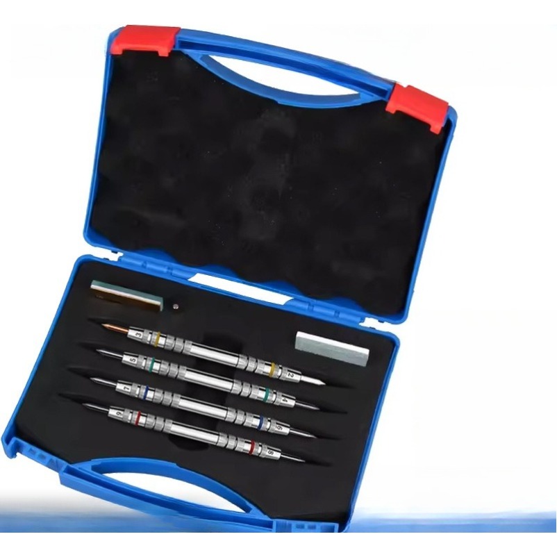 Gemstone Identification Kit - Hardness Test Pen Kit 2‑9 Grade
