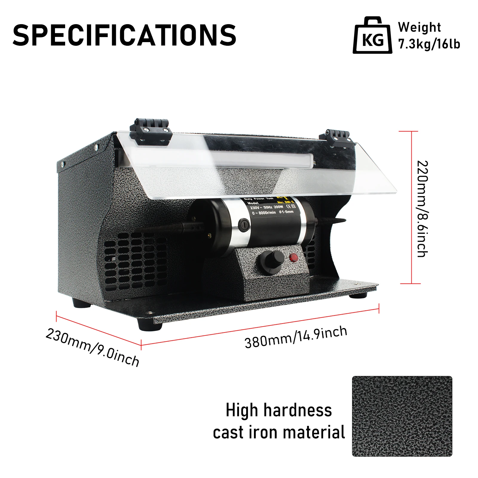200W Jewelry Polisher Machine  - đánh giá và giá Jewelry Polisher Buffer Machine