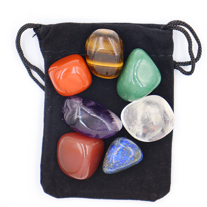 7pc/set Natural crystal Yoga P - đánh giá và giá Gemstone Polishing Kit