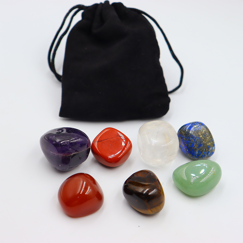 7pc/set Natural crystal Yoga P - đánh giá và giá Gemstone Polishing Kit