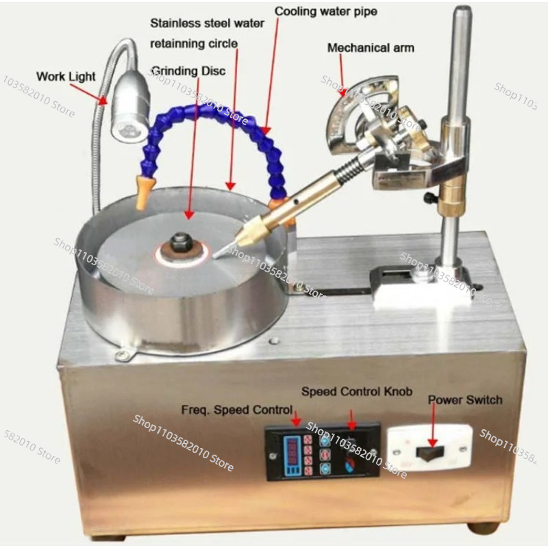 LS-0066 Gemstone Faceting Mach - đánh giá và giá Facet Machine Gemstone Cutting