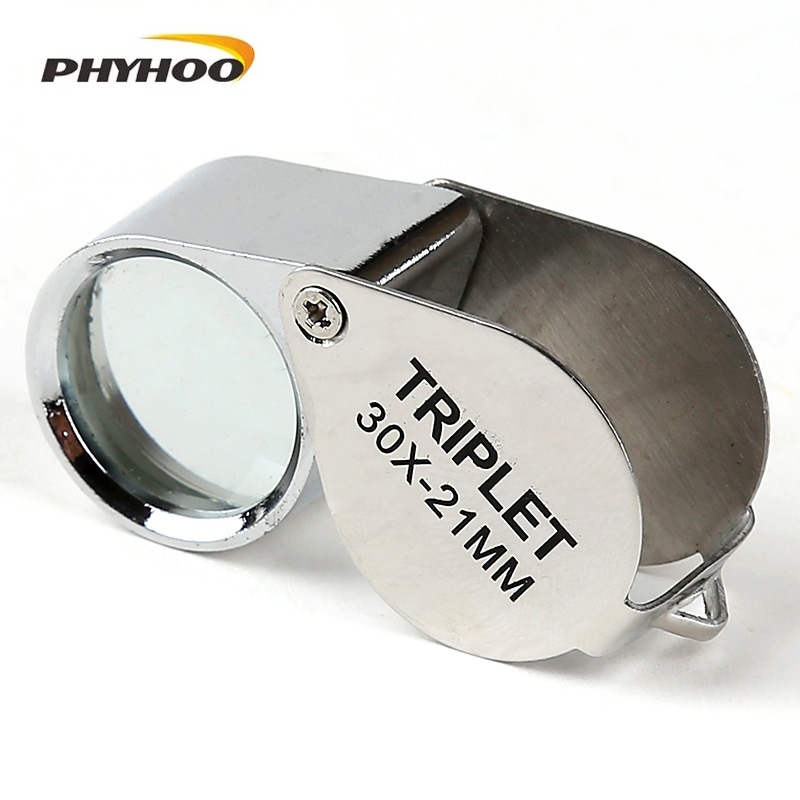 PHYHOO 21mm Triplet Lens Loupe - đánh giá và giá Gemstone Identification Kit