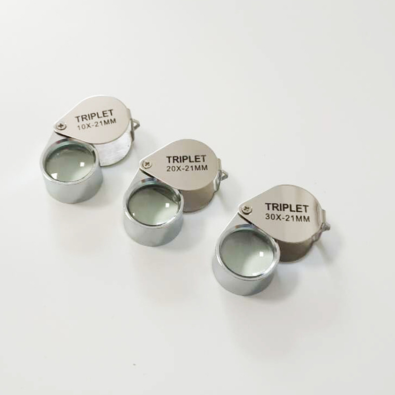 PHYHOO 21mm Triplet Lens Loupe - đánh giá và giá Gemstone Identification Kit