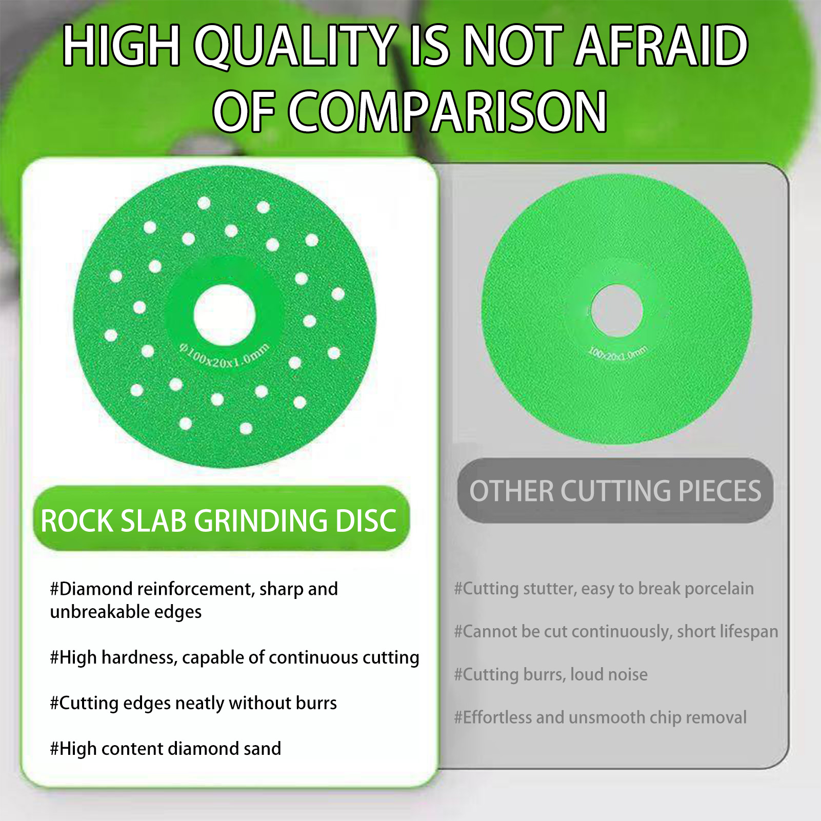 3/5 chiếc Đĩa cắt gạch siêu mỏ - đánh giá và giá Diamond Grinding Wheel Lapidary