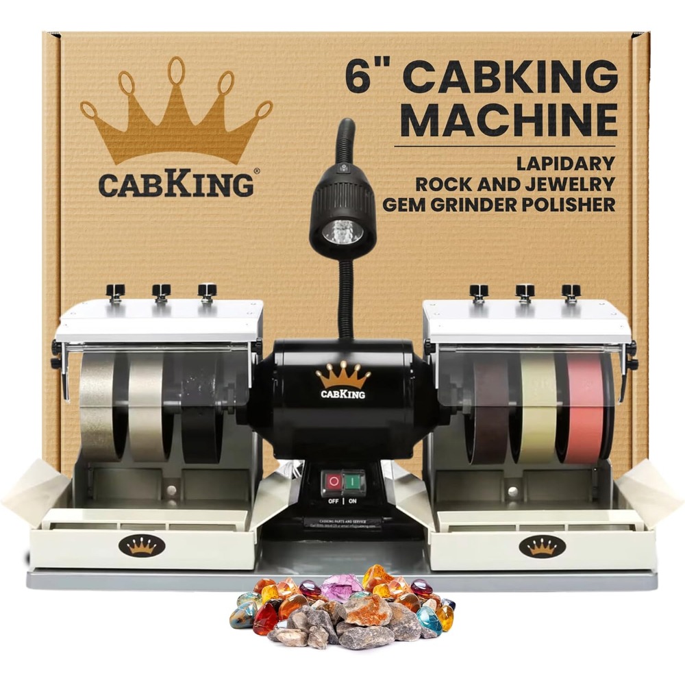 Cabbing Machine Lapidary Equip - đánh giá và giá Lapidary Grinder Cabbing Machine