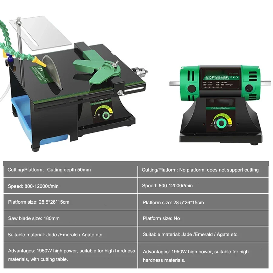 2025 1950W Variable Speed Benc - đánh giá và giá Jewelry Polisher Buffer Machine