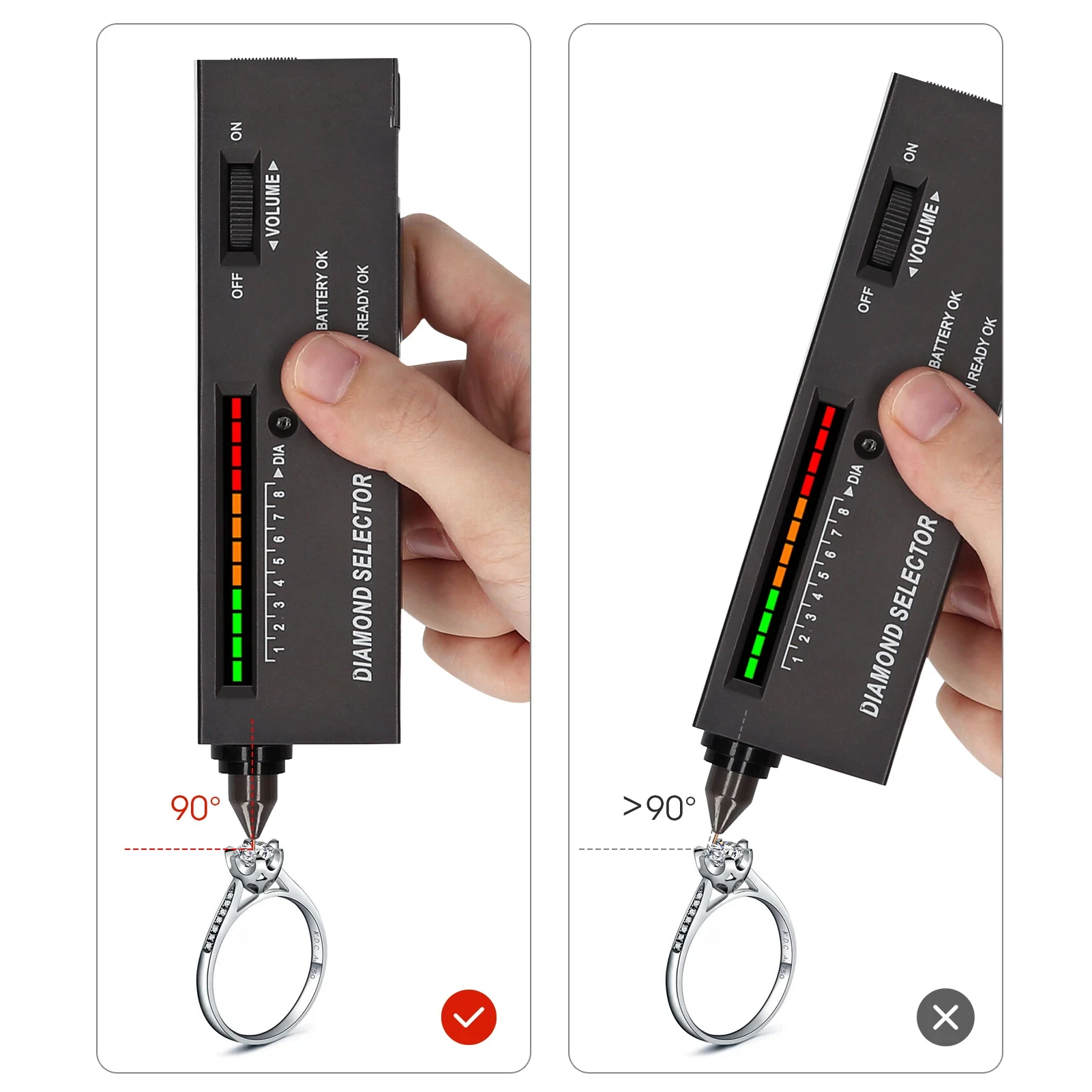High Accuracy Diamond Tester P - đánh giá và giá Gemstone Identification Kit