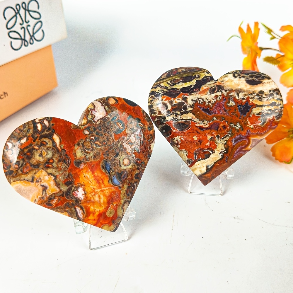 Natural Money Agate Heart Shap - đánh giá và giá Gemstone Polishing Kit