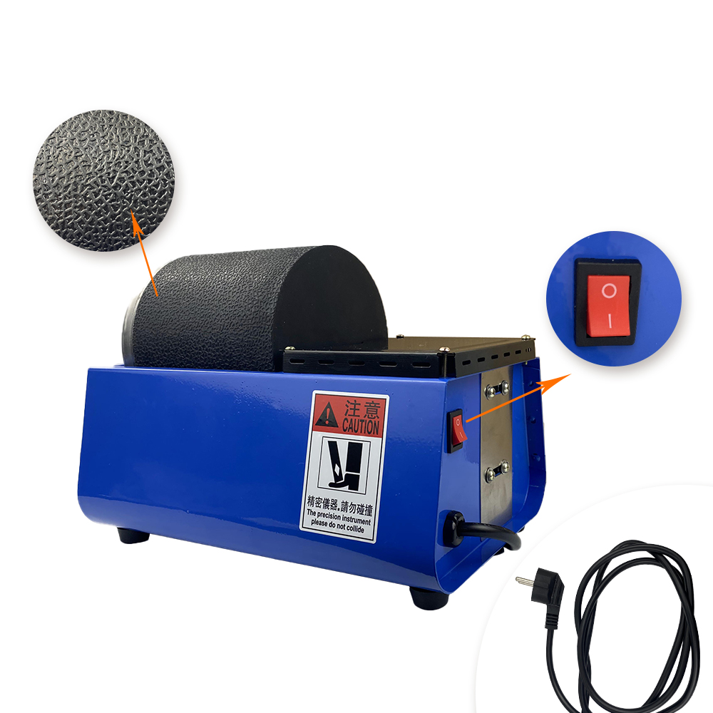 Mini Single Drum Rock Tumbler  - đánh giá và giá Rock Tumbler 3Lb Rotary