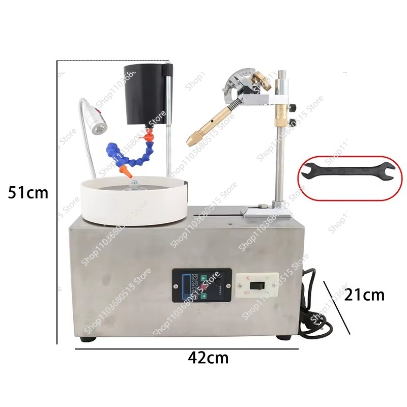 Digital Display Gemstone Facet - đánh giá và giá Facet Machine Gemstone Cutting