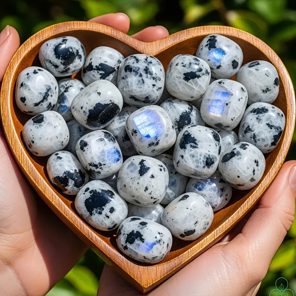 1 Bag 100g Natural Flashy Moon - đánh giá và giá Gemstone Polishing Kit