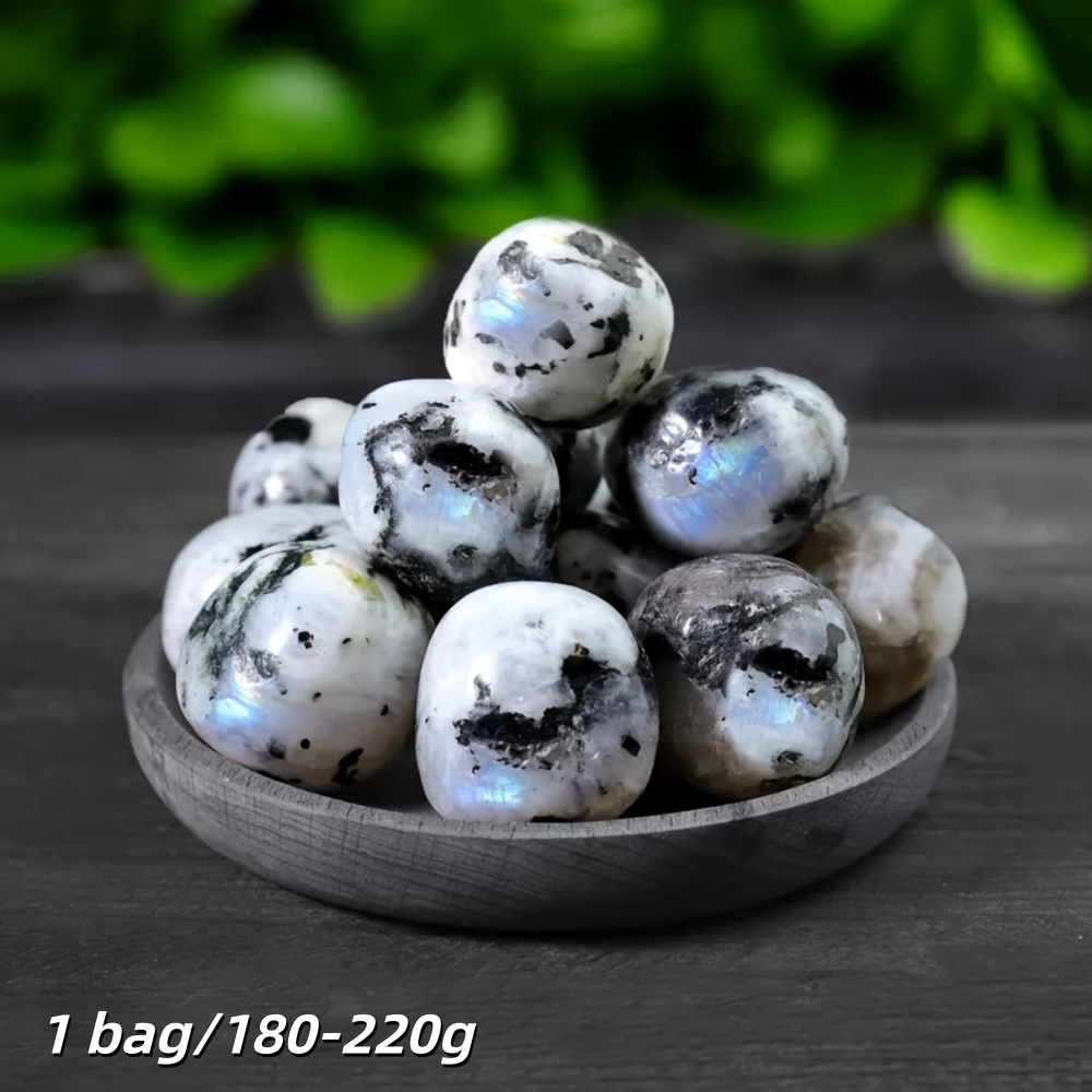 1 Bag 100g Natural Flashy Moon - đánh giá và giá Gemstone Polishing Kit
