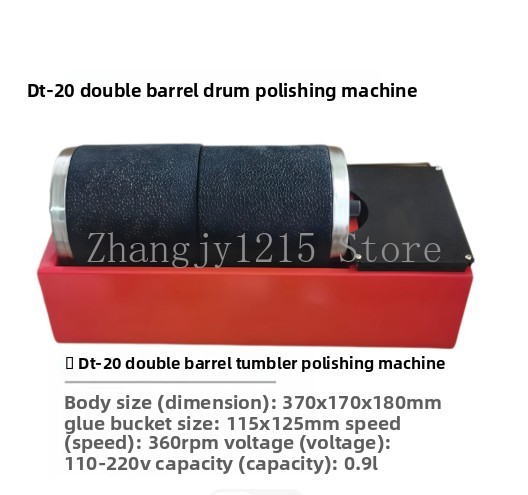 220v 2*3LB Dual Drum Rotary Ro - đánh giá và giá Rock Tumbler 3Lb Rotary