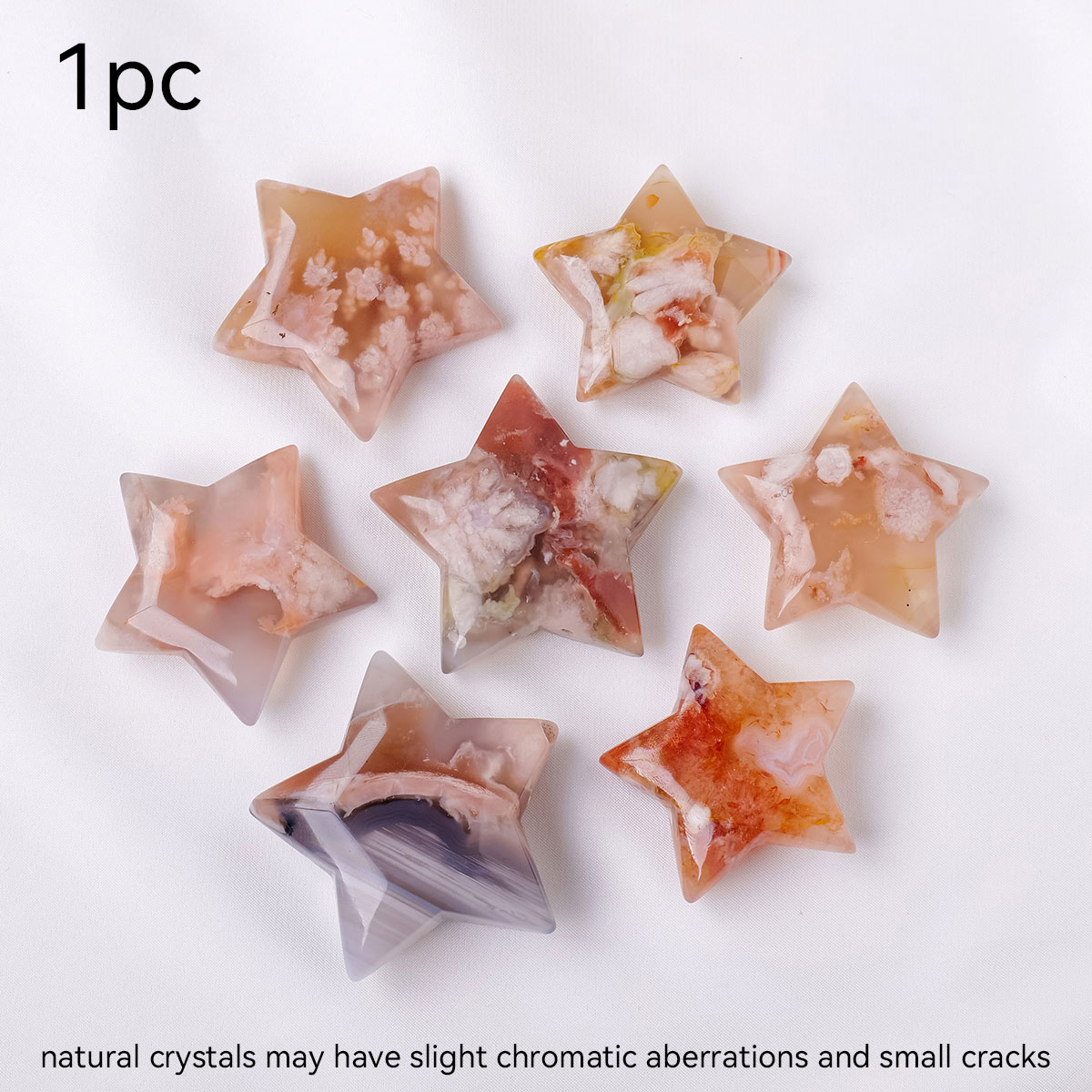 1PC Natural Crystal Cherry Aga - đánh giá và giá Gemstone Polishing Kit