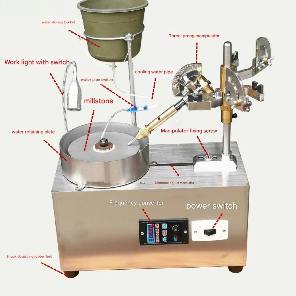 Condition Diamond Gem Facet Cu - đánh giá và giá Facet Machine Gemstone Cutting