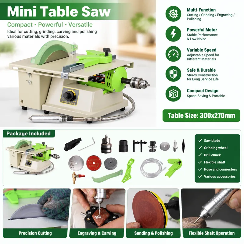 220V 1380W Multifunction Jewel - đánh giá và giá Jewelry Polisher Buffer Machine