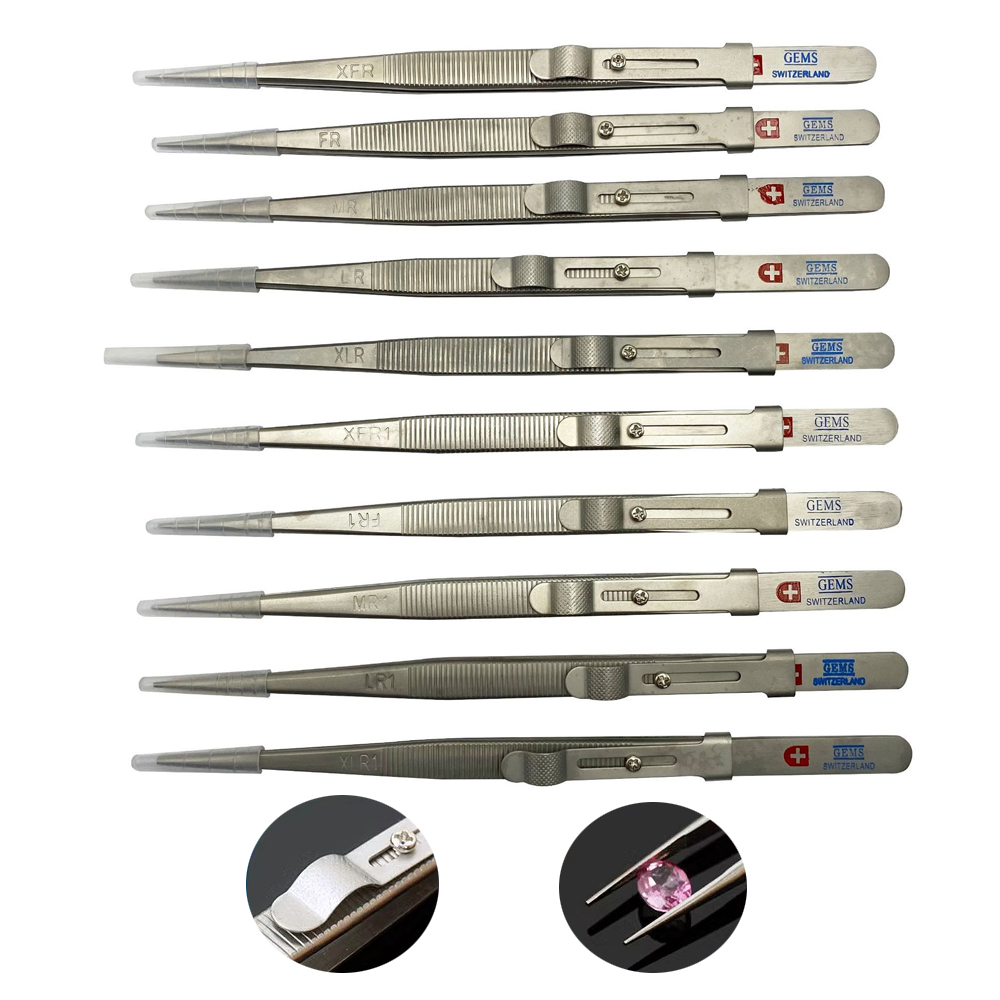 Adjustable Jewelry Tweezers wi - đánh giá và giá Gemstone Identification Kit