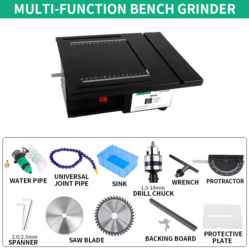 Portable Bench Grinder Gemston - đánh giá và giá Facet Machine Gemstone Cutting