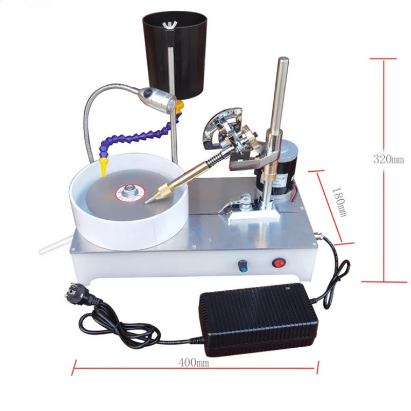 DC Stepless Speed Gem Faceting - đánh giá và giá Facet Machine Gemstone Cutting
