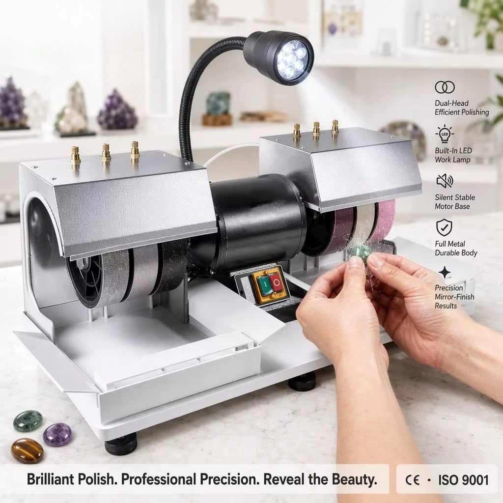 Professional Gemstone Polishin - đánh giá và giá Lapidary Grinder Cabbing Machine