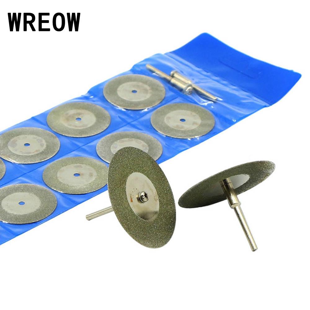 10PCS 50mm mini cutting disc D - đánh giá và giá Diamond Grinding Wheel Lapidary