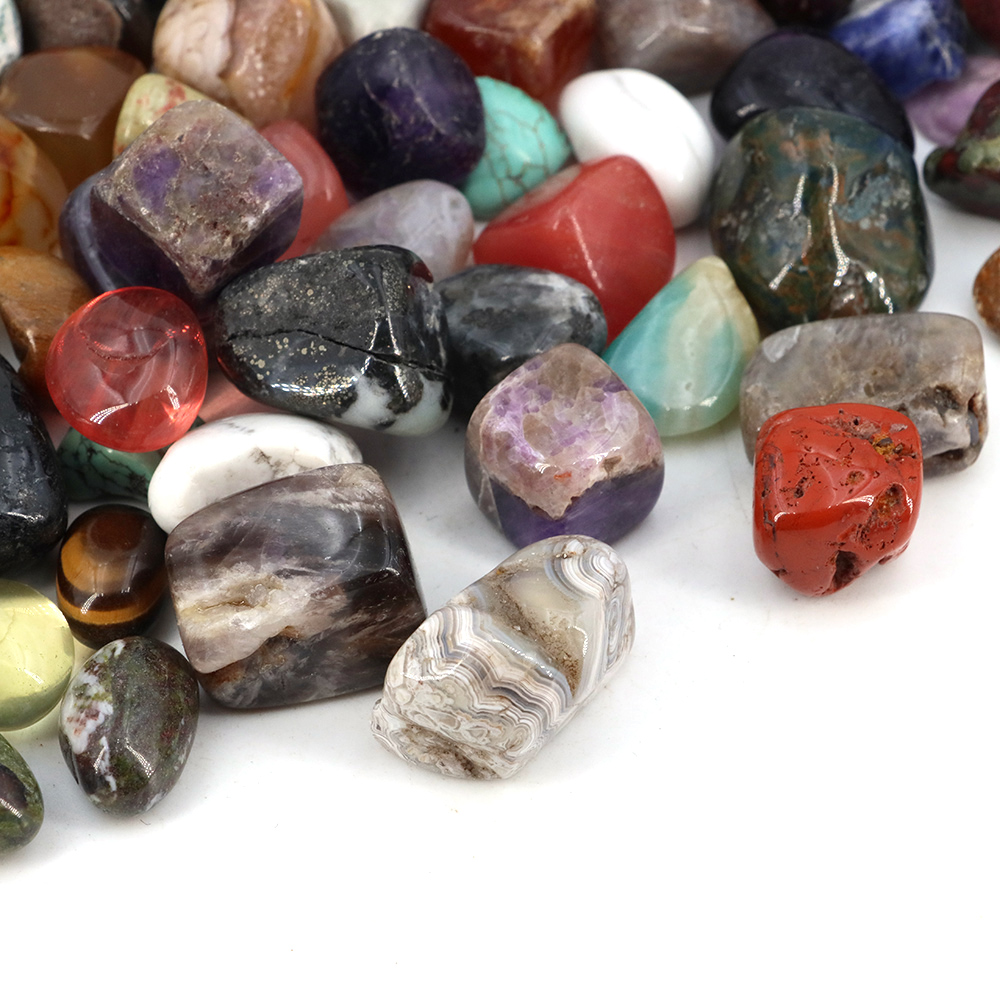 200g/Bag Irregular Tumbled Cra - đánh giá và giá Gemstone Polishing Kit